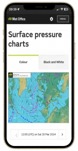 Application Surface pressure charts Met office